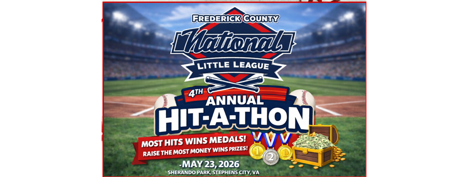 Annual Hit-a-thon - Saturday, May 23rd