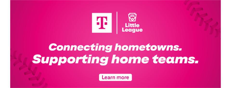 Another season of hometown ball made possible by TMobile support of local leagues like ours.